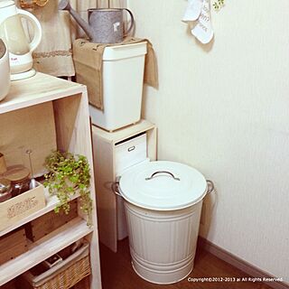 キッチン/お煎餅の缶/収納/ごみ箱/IKEA...などのインテリア実例 - 2013-02-12 20:54:56