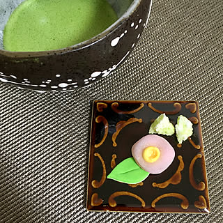 タイル/干菓子/抹茶碗/あんこ中毒/抹茶が飲みたい...などのインテリア実例 - 2019-12-21 12:59:41