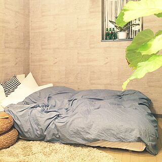 ベッド周り/一人暮らし/癒し/観葉植物/植物...などのインテリア実例 - 2016-05-11 01:54:31