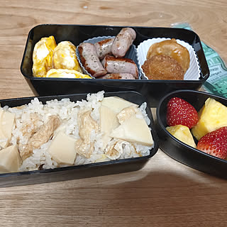 キッチン/お弁当/男子弁当/高校生弁当/記録用です(*´ｪ｀*)...などのインテリア実例 - 2022-04-25 05:31:50