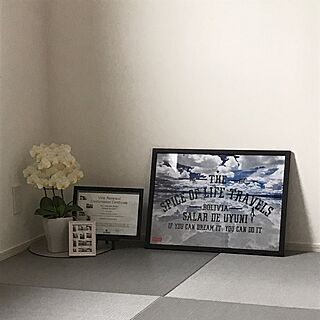 壁/天井/和室/メルカリ購入/ニトリのインテリア実例 - 2017-06-19 21:43:17
