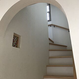 壁/天井/階段の壁/階段/モザイクガラス/窓...などのインテリア実例 - 2017-05-18 17:18:05