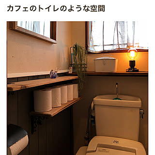 ライターさんありがとうございます/苦労も楽しくDIY/トイレ空間/ルームクリップマグ/バス/トイレのインテリア実例 - 2020-01-01 10:01:06