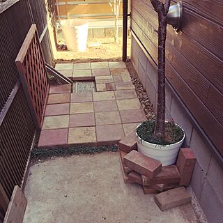 玄関/入り口/庭への入り口/DIYのインテリア実例 - 2017-02-20 15:29:27
