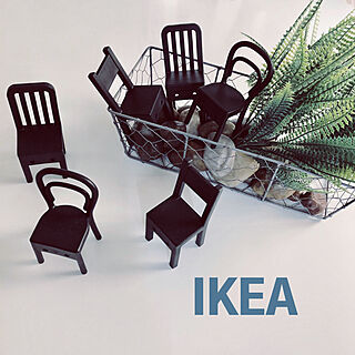 机/IKEA椅子型フック/IKEA 雑貨/Can☆Do/グリーンのある暮らし...などのインテリア実例 - 2018-06-17 11:47:17
