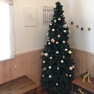 リビング/壁飾り/クリスマスツリー/IKEAのインテリア実例 - 2016-12-26 09:17:28