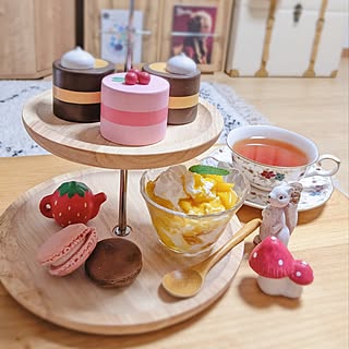 切り株プレート コンポート皿 ケーキスタンド クレイケーキ い 切り株プレート コンポート皿 ケーキスタンド クレイケーキ い