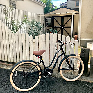 玄関/入り口/倉庫/自転車/自転車置き場/DIY 庭...などのインテリア実例 - 2018-05-04 15:00:09