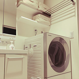 パナソニック洗濯機/シンプルな暮らし/無印良品/バス/トイレのインテリア実例 - 2019-09-23 19:53:13