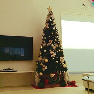 部屋全体/吹き抜け/クリスマス/屋久杉/クリスマスツリーのインテリア実例 - 2015-11-03 12:30:25