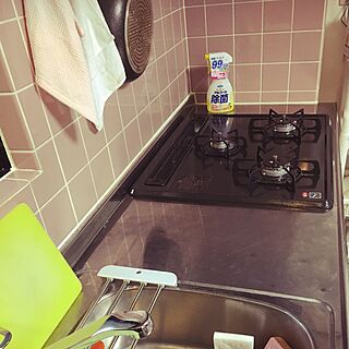 キッチン/脱汚部屋/レトロのインテリア実例 - 2016-03-11 22:52:39