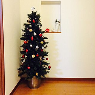 玄関/入り口/クリスマスツリー/Xmasツリー/クリスマス/IKEAのインテリア実例 - 2014-11-18 18:59:13