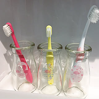 バス/トイレ/プリンの瓶/フラミンゴ/Daiso/ダイソー...などのインテリア実例 - 2017-10-26 23:40:37