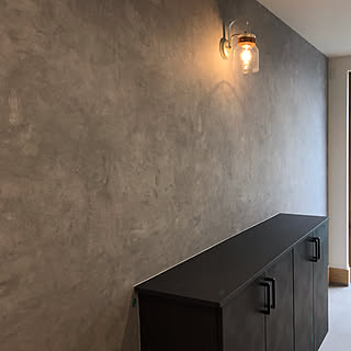 モルタル風クロスのインテリア実例 Roomclip ルームクリップ