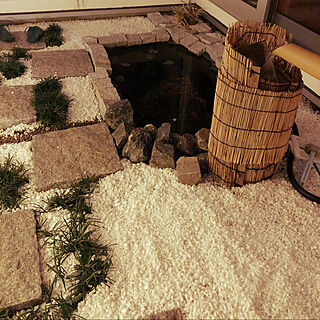 中庭/和モダン/コートハウス/和風の庭/池を作る...などのインテリア実例 - 2020-09-21 21:39:15