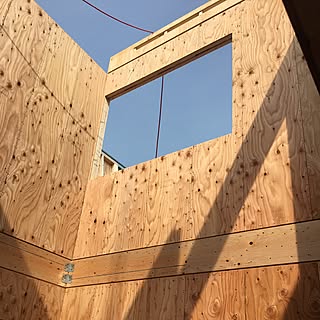 壁/天井/ゼロキューブ回/中庭/棟上げのインテリア実例 - 2017-05-11 18:17:45