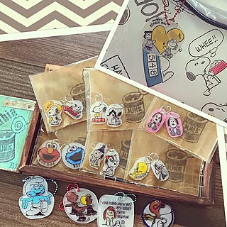 スマーフ プラバンのおしゃれなアレンジ 飾り方のインテリア実例 Roomclip ルームクリップ