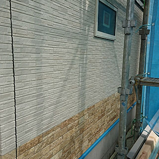 玄関/入り口/新築建築中/外壁 サイディングのインテリア実例 - 2018-08-28 20:27:53
