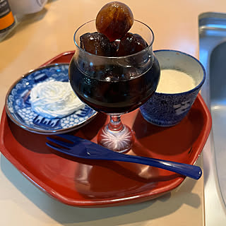 木本硝子/コーヒー氷/日本酒グラス/アイスコーヒー/骨董品が好き...などのインテリア実例 - 2023-05-22 19:33:34