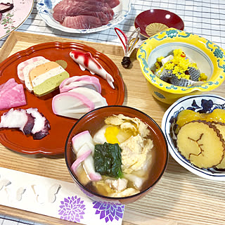 机/料理もインテリアの一部/食べ物だけは/ありがとうございます/新しい年...などのインテリア実例 - 2019-01-01 20:56:56