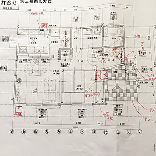 部屋全体/間取り1F/コンチネンタルホームのインテリア実例 - 2018-05-30 17:41:43