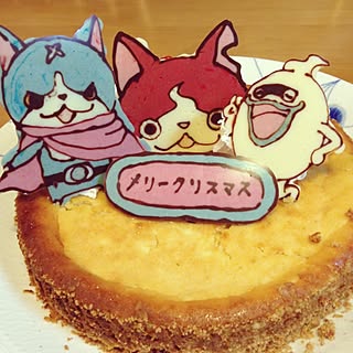 机/関西好きやねん会/クリスマスケーキ/初めてのデコチョコ/インテリアと関係ないのインテリア実例 - 2014-12-21 12:34:54