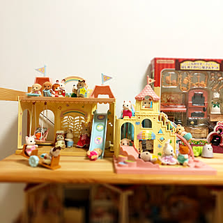 sylvanian families/5歳女の子/子供部屋/娘の部屋/シルバニアファミリー...などのインテリア実例 - 2021-01-13 20:04:37