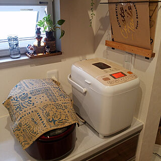 キッチン/ベーグル作ってます/休日の朝/siroca パン焼き器のインテリア実例 - 2020-06-06 06:58:05