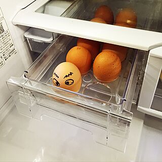 キッチン/冷蔵庫/ゆで卵のインテリア実例 - 2017-01-24 23:57:47