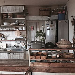 キッチン/古道具/古物/DIY/IG→shoko_andのインテリア実例 - 2016-01-06 08:15:08