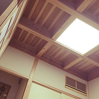 壁/天井/照明/ナチュラルのインテリア実例 - 2016-01-29 12:22:50