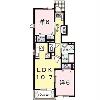 こどものいる暮らし/間取り図/大東建託　賃貸　2LDK/部屋全体のインテリア実例 - 2019-06-21 14:05:47