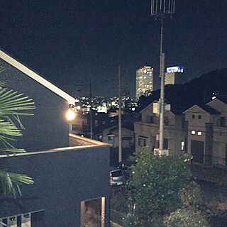 部屋全体/夜景がキレイです/横浜 /外壁/一人暮らしのインテリア実例 - 2017-06-09 19:42:13