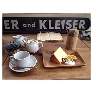 素敵カフェでお茶♡/うちじゃないです…/神戸の雑貨屋さんのインテリア実例 - 2014-02-03 20:50:45