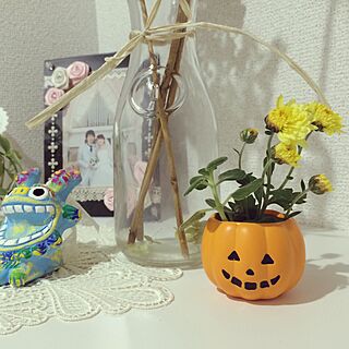 ハロウィン　かぼちゃのインテリア実例 - 2014-10-22 21:56:39