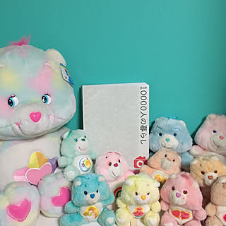 棚/CareBears/カラークロス/ぬいぐるみ/ケアベア...などのインテリア実例 - 2019-01-06 19:14:39