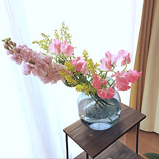 ケーラーオマジオグラス/お花のある暮らし/机のインテリア実例 - 2021-03-07 14:20:29