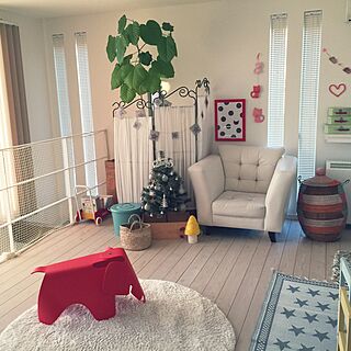 IKEA/クリスマスツリー/子供部屋/キッズスペース/Xmas仕様...などのインテリア実例 - 2015-12-02 08:30:56