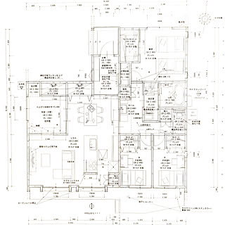 部屋全体/間取り図/平屋/30坪/間取りのインテリア実例 - 2022-02-11 21:41:36