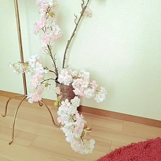 部屋全体/花のある暮らし/フェイクフラワー/毎日お花見/いいね&フォローありがとうございます☆...などのインテリア実例 - 2017-03-22 13:44:28