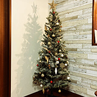 クリスマスツリー180cm/ニトリ/リビングのインテリア実例 - 2021-12-04 18:31:18