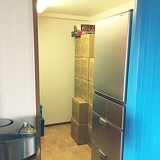 キッチン/DIY前/板壁風壁紙のインテリア実例 - 2017-04-18 10:37:44