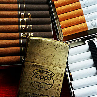 タバコ/Zippoが好き/タバコケース/zippo/煙草...などのインテリア実例 - 2020-10-30 09:26:54