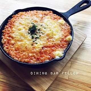 キッチン/スキレット/インテリアじゃなくてごめんなさい。/Dining Bar Fellowのインテリア実例 - 2017-01-19 20:31:44