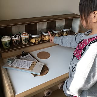 机/加工なし/chocolate-cafeちゃん♡/REINA612WORKSちゃん/子供キッチンのインテリア実例 - 2016-01-04 13:43:10