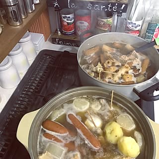 キッチン/晩御飯♪/！！！！！アホ仲間！！！！！/フェイクに水あげ隊/インスタ→chiisoccer_11のインテリア実例 - 2016-11-26 22:15:13