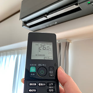 ウォルナットブラウン/だいたい26℃設定/風ないス/エアコン/DAIKIN エアコン...などのインテリア実例 - 2020-08-16 09:41:38