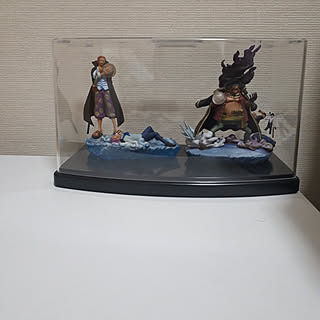 棚/100均/ヲタ部屋/ONE PIECE フィギュアのインテリア実例 - 2018-12-01 11:04:51