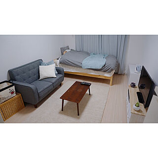 部屋全体/IKEA/一人暮らし/ニトリ/Studio Clip...などのインテリア実例 - 2018-03-26 00:16:29