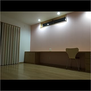 部屋全体/ダウンライト/ポータブル超短焦点プロジェクター応募/子供部屋女の子/アクセントクロス ピンク...などのインテリア実例 - 2017-03-12 19:25:01